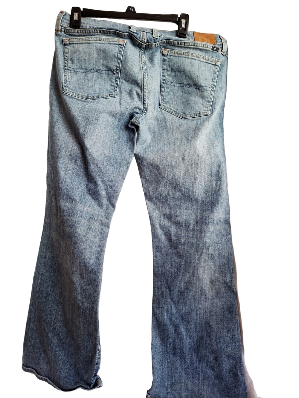 Lucky Brand Lil Maggie Sz 14/32 Light Blue Flare Low Rise Y2K 90s  Jeans